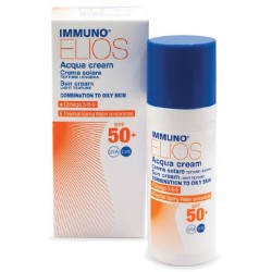 Immuno Elios Acqua Cream SPF50+ Crema solare pelle mista grassa acneica 40 ml