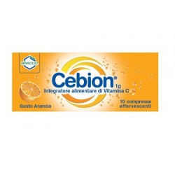 Cebion Arancia 10 Compresse Effervescenti - Integratore di Vitamina C