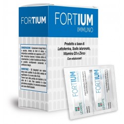 Fortium Immuno integratore con lattoferrina per sistema immunitario 20 stick