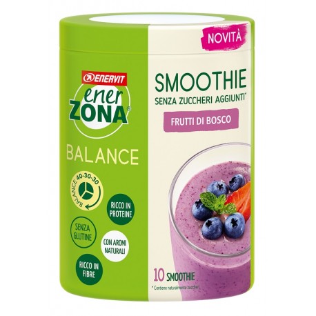 Enervit EnerZona Smoothie Frutti Di Bosco Bevanda Proteica 300g