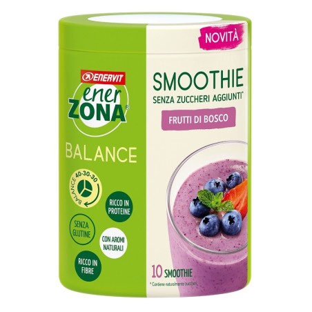 Enervit EnerZona Smoothie Frutti Di Bosco Bevanda Proteica 300g Enervit EnerZona Smoothie Frutti Di Bosco Bevanda Proteica 300g