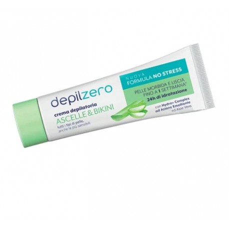 Depilzero Crema depilatoria ascelle e zona bikini azione idratante 167 g