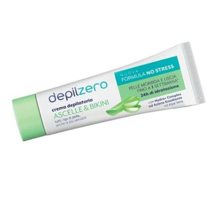 Depilzero Crema depilatoria ascelle e zona bikini azione idratante 167 g Depilzero Crema depilatoria ascelle e zona bikini azione idratante 167 g