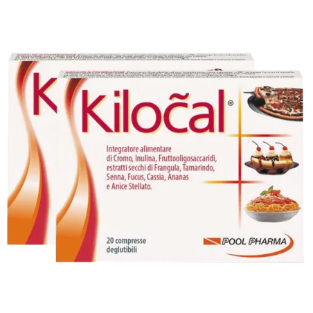 KILOCAL 20 COMPRESSE + 20 COMPRESSE KILOCAL 20 COMPRESSE + 20 COMPRESSE