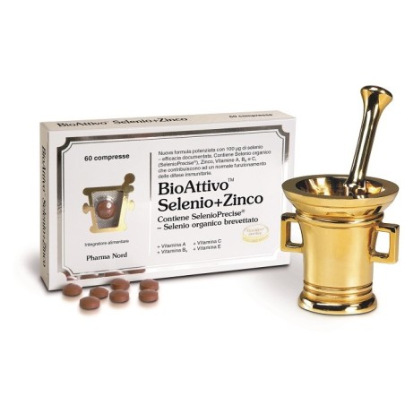 Pharma Nord Bioattivo Selenio + Zinco integratore per difese immunitarie 60 compresse Pharma Nord Bioattivo Selenio + Zinco integratore per difese immunitarie 60 compresse