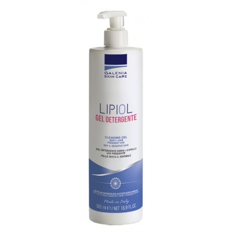 Lipiol Gel Detergente per il bagno e la doccia protettivo delicato 500 ml