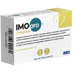 IMOpro Cholequil Integratore per Colesterolo e Trigliceridi 30 compresse