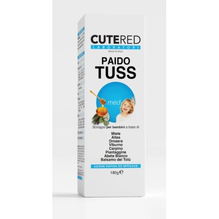 Paidotuss sciroppo per il benessere delle vie respiratorie dei bambini 180 g Paidotuss sciroppo per il benessere delle vie respiratorie dei bambini 180 g