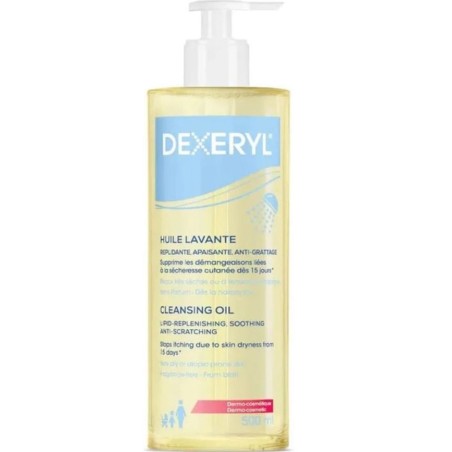Dexeryl Olio Lavante per pelle sensibile secca anti prurito 500 ml Dexeryl Olio Lavante per pelle sensibile secca anti prurito 500 ml