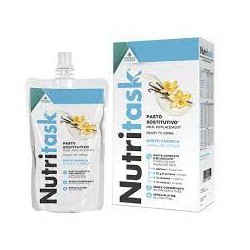 Nutritask pasto sostitutivo pronto da bere al gusto di vaniglia 440 g