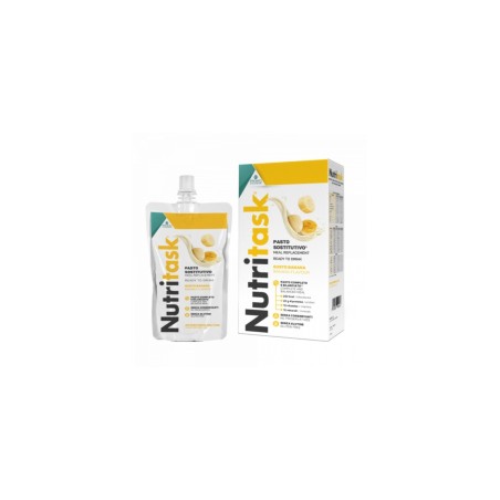 Nutritask pasto sostitutivo pronto da bere al gusto di banana 440 g Nutritask pasto sostitutivo pronto da bere al gusto di banana 440 g