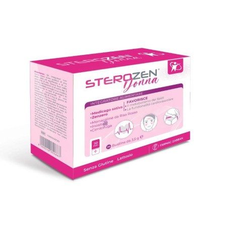 Sterozen Donna integratore contro i disturbi della menopausa 20 bustine Sterozen Donna integratore contro i disturbi della menopausa 20 bustine