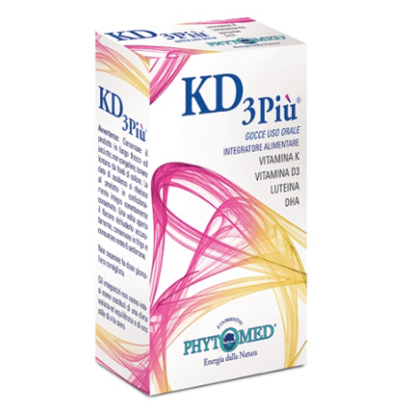 KD3Più Gocce 20 ml - Integratore Alimentare con Vitamina K KD3Più Gocce 20 ml - Integratore Alimentare con Vitamina K