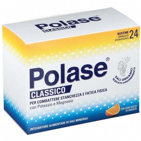 Polase Arancia 24 Bustine Effervescenti - Integratore di Sali Minerali SPECIAL PROMO