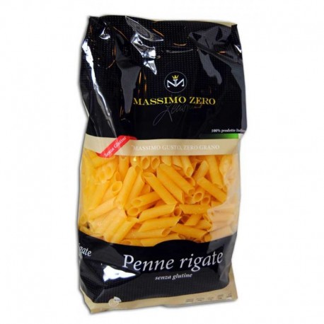 Massimo Zero Penne rigate senza glutine pasta corta 400 g