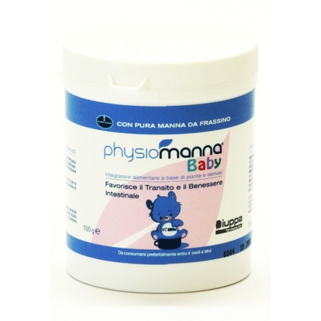 Physiomanna Baby integratore per il transito intestinale dei bambini piccoli 100 g Physiomanna Baby integratore per il transito intestinale dei bambini piccoli 100 g