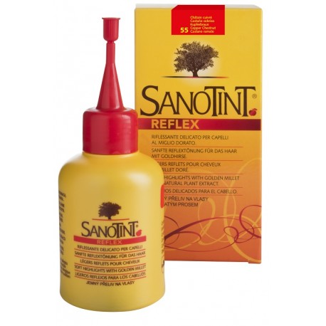 Sanotint Reflex Castano Ramato riflessante delicato per capelli 80 ml