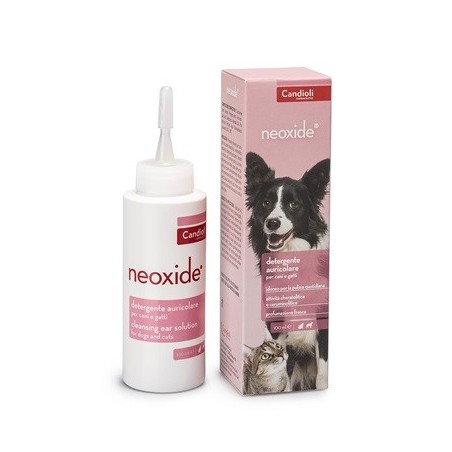 Candioli Neoxide Detergente auricolare per cani e gatti 100 ml Candioli Neoxide Detergente auricolare per cani e gatti 100 ml