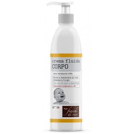 Fiocchi di Riso Crema Fluida Corpo Idratante 240 ml