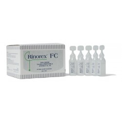 Rinorex Fc Soluzione Salina Ipertonica 7% per aerosol terapia 30 fiale da 5 ml