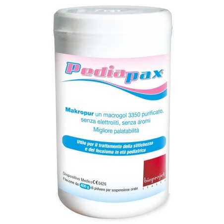 Pediapax Polvere con Macrogol per il trattamento della stipsi dei bambini 400 g Pediapax Polvere con Macrogol per il trattamento della stipsi dei bambini 400 g