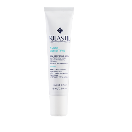 Rilastil Aqua Sensitive - Gel crema contorno occhi idratante antirughe 15 ml Rilastil Aqua Sensitive - Gel crema contorno occhi idratante antirughe 15 ml
