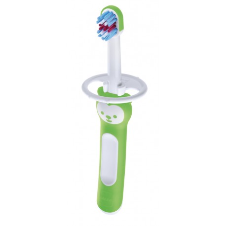 Mam Babys Brush Box Doppio 2 spazzolini per igiene orale bambini dai 6 mesi colore neutro