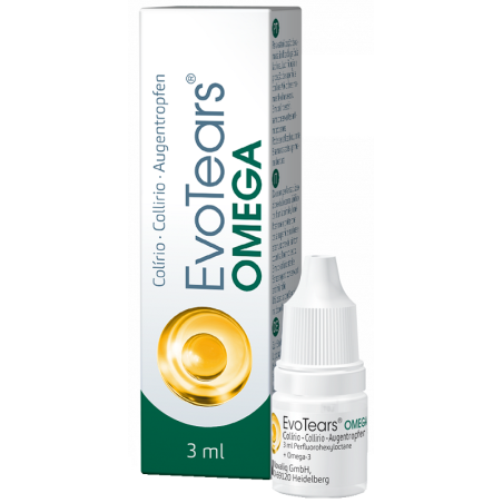 Ursapharm Evotears Omega Collirio stabilizzante lubrificante 3 ml Ursapharm Evotears Omega Collirio stabilizzante lubrificante 3 ml