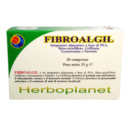 Herboplanet Fibroalgil Integratore per dolore e tensione articolare 30 compresse