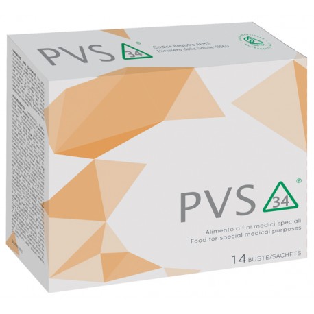 PVS34 integratore proteico per malnutrizione e pazienti oncologici 12 bustine monodose
