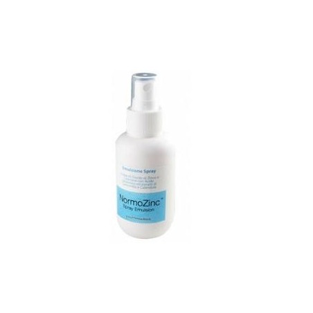 NormoZinc Emulsione spray normalizzante emolliente per cute irritata e ferite 100 ml NormoZinc Emulsione spray normalizzante emolliente per cute irritata e ferite 100 ml