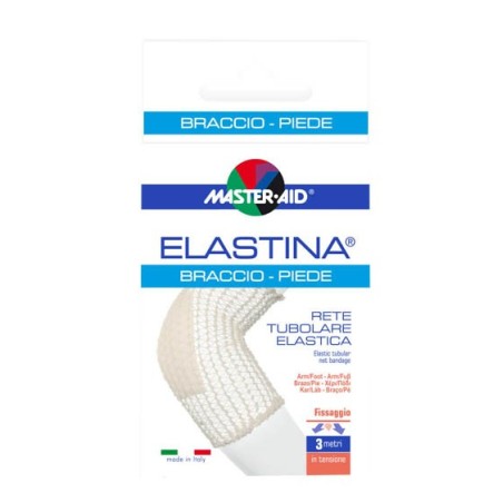 M-AID Elastina Braccio/Piede Medicazione Protettiva Elastica 1 Pezzo M-AID Elastina Braccio/Piede Medicazione Protettiva Elastica 1 Pezzo