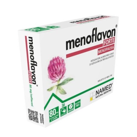 Named Menoflavon Forte integratore contro i disturbi della menopausa 30 capsule Named Menoflavon Forte integratore contro i disturbi della menopausa 30 capsule