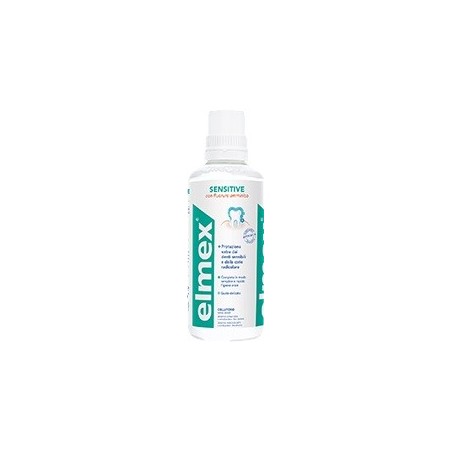 Elmex Sensitive Collutorio per denti sensibili carie recessione gengivale 100 ml Elmex Sensitive Collutorio per denti sensibili carie recessione gengivale 100 ml