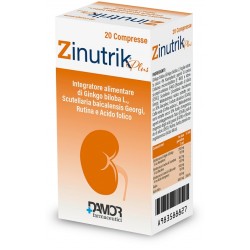 Damor Zinutrik Plus Integratore per Microcircolo 20 Compresse
