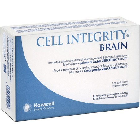 Cell Integrity Brain integratore per funzionalità cognitiva 40 compresse Cell Integrity Brain integratore per funzionalità cognitiva 40 compresse