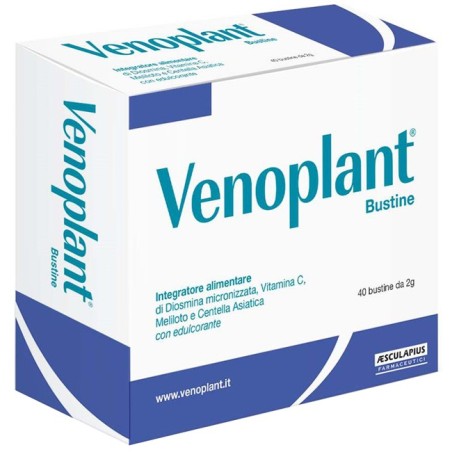 Aesculapius Farmaceutici Venoplant integratore per il microcircolo 40 bustine Aesculapius Farmaceutici Venoplant integratore per il microcircolo 40 bustine