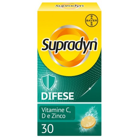 Supradyn Difese Integratore per Difese Immunitarie 30 compresse effervescenti