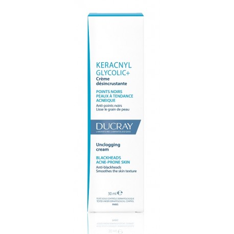 Ducray Keracnyl Glycolic+ Crema purificante per punti neri 30 ml