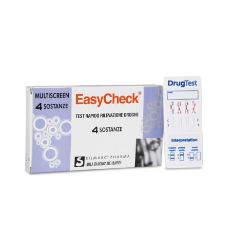 EasyCheck Test Rapido delle Urine per Rilevazione di Droghe e Psicofarmaci EasyCheck Test Rapido delle Urine per Rilevazione di Droghe e Psicofarmaci