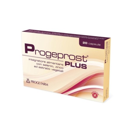 Progeprost Plus Integratore per il Benessere della Prostata 20 capsule Progeprost Plus Integratore per il Benessere della Prostata 20 capsule