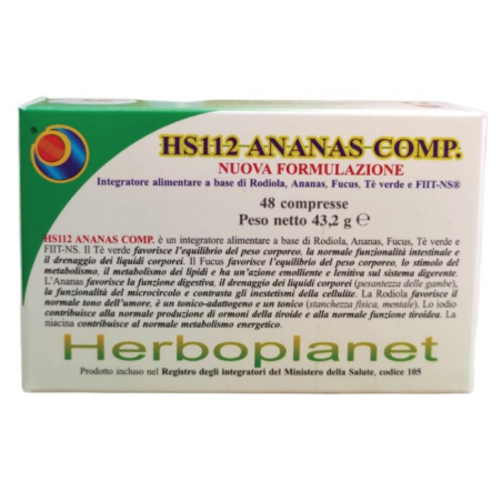 HS112 ANANAS COMP 48 COMPRESSE HS112 ANANAS COMP 48 COMPRESSE