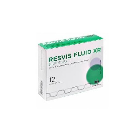 Resvis Fluid XR 12 Bustine Integratore Alimentare per Difese Immunitarie Resvis Fluid XR 12 Bustine Integratore Alimentare per Difese Immunitarie