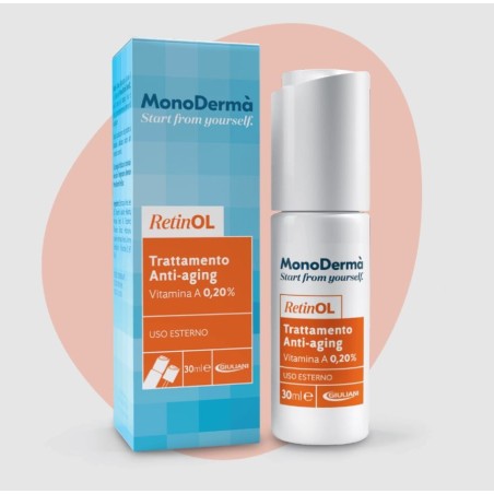 MonoDermà RetinOL Siero Viso e Collo Antirughe con Retinolo 30ml MonoDermà RetinOL Siero Viso e Collo Antirughe con Retinolo 30ml