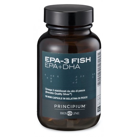 Bios Line Epa-3 Fish 1400 mg integratore a base di acidi grassi 90 capsule