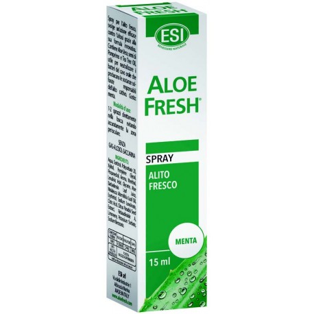 Esi Aloe Fresh Spray Alito Fresco Gusto Menta Forte 15ml