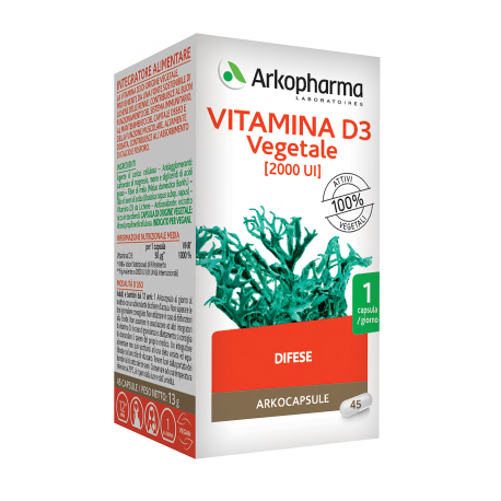 ARKOCPS VITAMINA D3 VEGETALE 45 CAPSULE