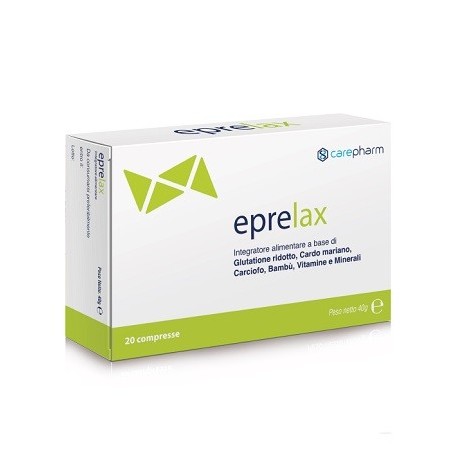 Carepharm Eprelax Integratore antiossidante per il fegato 20 compresse Carepharm Eprelax Integratore antiossidante per il fegato 20 compresse