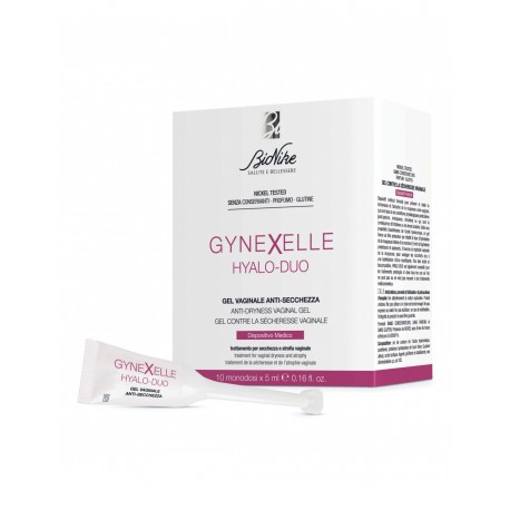 Bionike Gynexelle Hyalo-Duo Gel vaginale anti-secchezza 10 monodose da 5ml