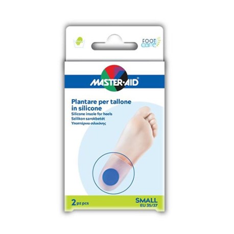 Master-Aid Plantare per tallone in silicone per assorbire gli urti 2 pezzi taglia S